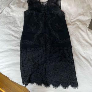 DVF lace dress